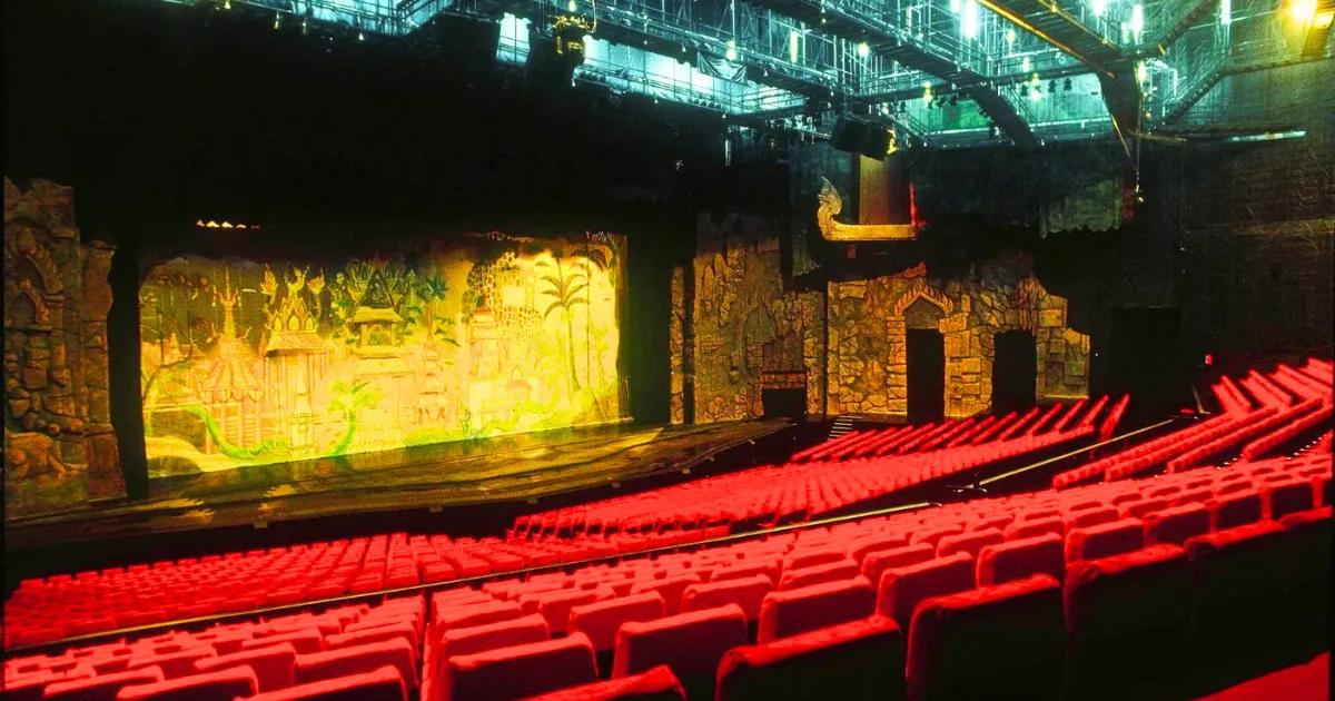 Seating zone for the Siam Niramit Phuket show